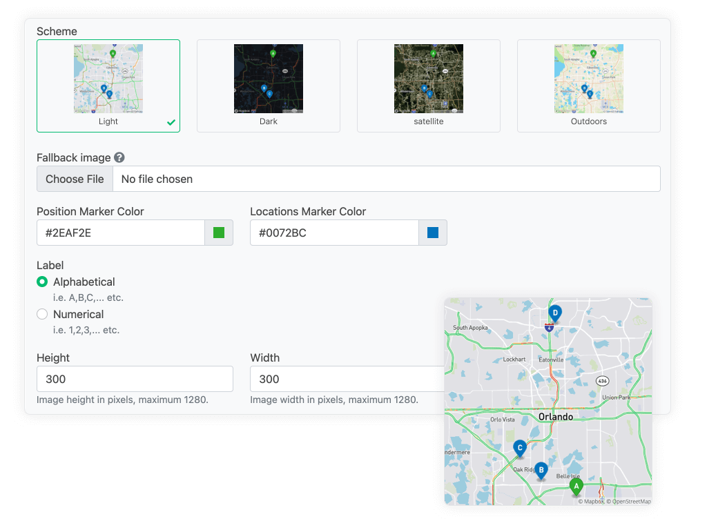 Local Maps - Alterable