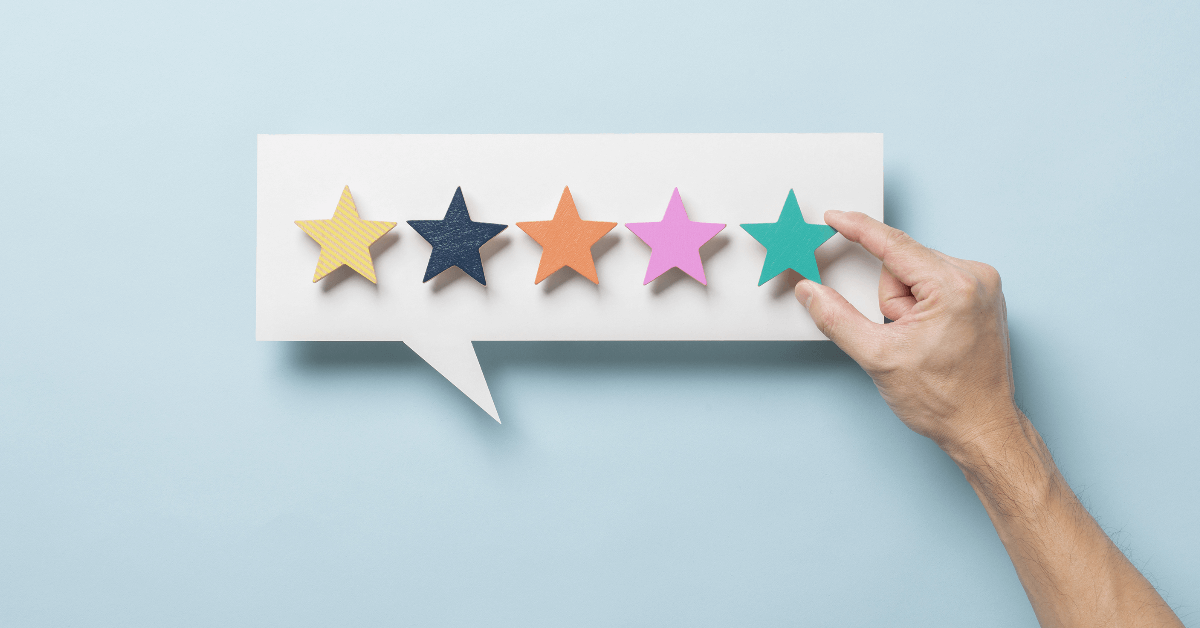 review stars